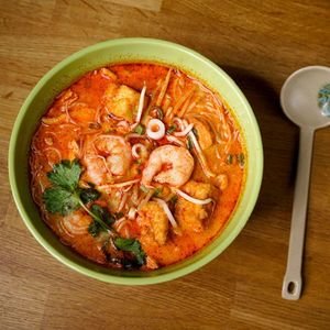 Malaysian Laksa Noodle Soup