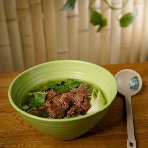 Beef Flank Noodle Soup